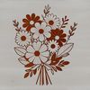 Beautifully Crafted Bouquet Design A beautifully designed bouquet of colorful flowers in a vase, ideal for wedding decorations or Mothers Day gifts.