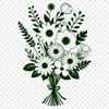 Colorful Flower Bouquet Design A floral bouquet of flowers in various colors and shapes.