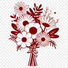 Wedding Decorations and Mothers Day Gift Idea A colorful arrangement of flowers in a vase, suitable for floral designs, wedding decorations, or Mothers Day gifts.