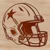 Football Vector Graphics Design A high-quality SVG image of a classic American football with details, ideal for crafting or digital design.