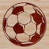 Vector Soccer Icon A high-quality illustration of a soccer ball, suitable for vector design and commercial use.