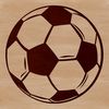 Beautiful Soccer Ball Vector Design A digital illustration of a soccer ball, suitable for vector graphics and cutting machine designs.