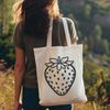 Free Fruit Clip Art SVG Download A detailed illustration of a strawberry fruit in vector format.
