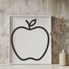 Beautiful Sliced Apple Illustration A colorful illustration of a sliced apple with a realistic texture, ideal for commercial or personal projects.