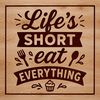 Inspiring Diet Quotes SVG A vector illustration of inspirational diet quotes in a playful, cursive font.