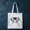 Beautiful Gamepad SVG for Graphic Projects An ergonomic gaming control device with a detailed design.