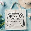 Free Vector Game Pad Clipart Design A digital game controller with directional pads and buttons, designed as vector art.