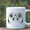 Beautiful Game Controller Icon A digital game controller designed for video gaming.