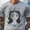 Free Vector Princess Illustration for Digital Use A digital illustration of a female princess, suitable for clip art and vector design.