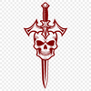 Gothic Skull Design for Cricut and Laser Cutters A medieval-inspired skull design with intricate details, suitable for cutting machines like Cricut or laser cutters.