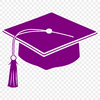 Academic Achievement Icon An illustration of a graduation cap, symbolizing academic achievement in education.