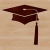 Vector Graduation Cap Symbol Free Download A graduation cap symbol used as vector art for educational designs and illustrations.