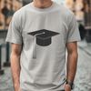 Simple Educational Illustration Simple graduation cap design in vector format, suitable for educational templates.