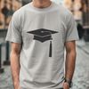 A graduation cap icon designed as vector art for educational and professional use.