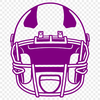 Football Icon with Helmet American football with a football helmet, suitable for vector art design.