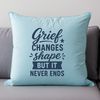 Comforting Words Grief quotes in a minimalist vector style suitable for commercial or personal use.