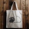 Free Guinea Pig Clip Art SVG A simple illustration of a Guinea Pig in a domestic setting.