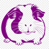 Cuddly Cartoon Guinea Pig SVG Graphic A high-quality vector illustration of a guinea pig, suitable for digital designs.