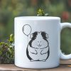 A digital illustration of a guinea pig.
