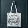 Free Cheeseburger Vector Graphics A simple vector illustration of a hamburger with cheese and toppings.