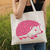Whimsical Vector Animal Art A detailed illustration of a hedgehog animal in a vector format.