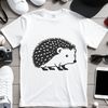 Hedgehog Clip Art Illustration An illustration of a hedgehog in vector format.