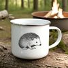 Beautiful Hedgehog Clip Art SVG File A digital illustration of a hedgehog in vector format, suitable for use in various design applications.