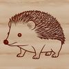 Quill-tastic Hedgehog Design A high-quality digital representation of a hedgehog designed for use with cutting machines and creative software.