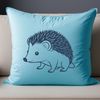 Free Vector Hedgehog Illustration A high-quality SVG graphic design featuring a hedgehog.