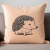 Whimsical Hedgehog SVG Design An SVG clip art design featuring a hedgehog, suitable for various applications including commercial use.