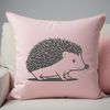 Cute Vector Hedgehog An illustration of a hedgehog in vector format, ideal for digital design and crafting.