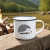 Cute Hedgehog SVG Clip Art A digital representation of a hedgehog designed as scalable clip art.