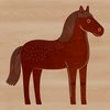 Equine Illustration An SVG graphic of a horse, ideal for digital design and crafting applications.