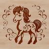 Equestrian Design Vector Vector illustration of a horse in various poses and styles suitable for cutting machines and digital design.