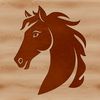 Detailed Horse Illustration in Vector Format A detailed vector illustration of a horse in profile.