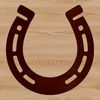 SVG vector art of a horse shoe for Illustrator design