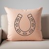SVG horse shoe vector design for cutting machine