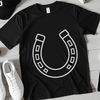 PDF horse shoe stencil for laser engraving