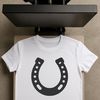 SVG horse shoe vector design for cutting machine and commercial use