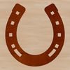 SVG horse shoe vector art for commercial use, dxf and pdf formats