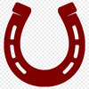 SVG horse shoe vector art for DIY cut files and web design