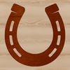 SVG horse shoe for Cricut, laser cutter, and commercial use
