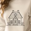 Beautiful Minimalist Home Illustration A minimalist house illustration created as a vector graphic.