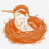 Hummingbird SVG Artwork A colorful illustration of a hummingbird in flight, showcasing its iridescent feathers.