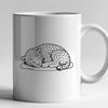 A large feline predator, known as the jaguar, depicted in a vector format.