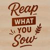 Karma Quote SVG Design A vector illustration of a quote related to karma, suitable for various uses including crafting, design, and printing.