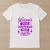 SVG illustration of a karma quote for commercial or personal use.