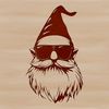 Vector Art Head with Sunglasses A mythical creature's head with sunglasses, designed as vector art.