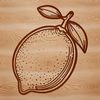 Fresh Lemon Clip Art SVG Icon A high-quality SVG vector image of a lemon fruit, suitable for digital design.