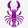 Free Lobster Illustration A detailed illustration of a lobster with its claws and tail.